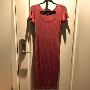 Mauve Midi Dress